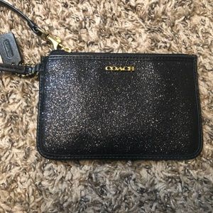 Sparkle Coach Wristlet